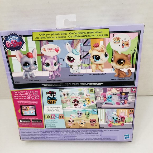 New in Box Littlest Pet Shop Pets in The City Dining Downtown Collect Gift - Picture 3 of 10